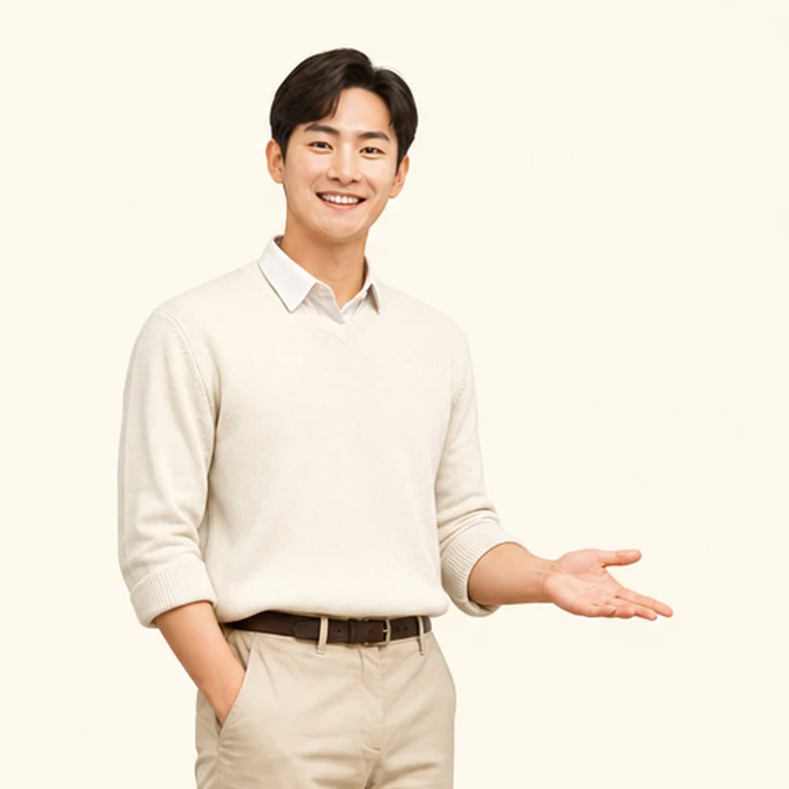 신용불량자 스포티지 장기렌트 상담 신청을 안내하는 담당자